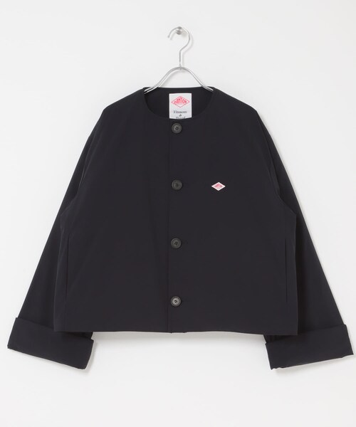 URBAN RESEARCH DOORS(アーバンリサーチドアーズ)の「DANTON COLLARLESS JACKET(その他アウター・レディース・DK.BLUE/IVORY/NAVY・36)」の17枚目の写真