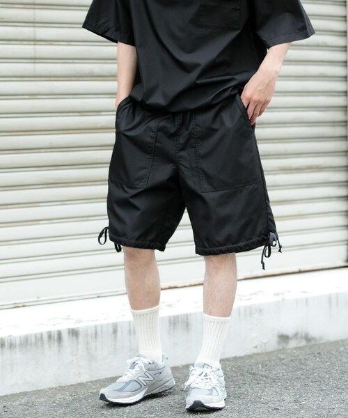 ITEMS URBANRESEARCH（アイテムズ アーバンリサーチ）の「TAION　Military Reversi Shorts（その他パンツ・メンズ・BLK/OLV/D.NVY/D.SAGE GRN/TIE-DYE・M/L）」の9枚目の写真