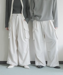 SENSE OF PLACE by URBAN RESEARCH | 『ユニセックス』ワイドカーゴパンツ(その他パンツ)