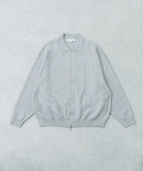 URBAN RESEARCH（アーバンリサーチ）の「綿カシミヤZIPカーディガン（カーディガン/ボレロ・メンズ・ICE GRAY/NAVY/BLACK・M/L）」の3枚目の写真