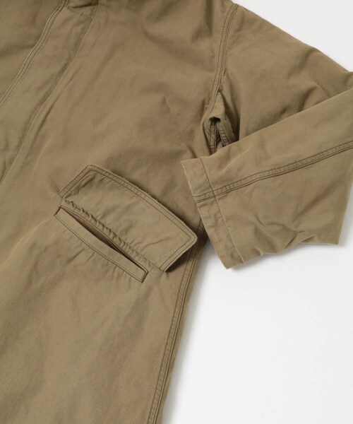 URBAN RESEARCH(アーバンリサーチ)の「A PRESSE Vintage WashedWool US Navy N-2 DeckCoat(ミリタリージャケット・メンズ・BEIGE・2/3/4)」の9枚目の写真