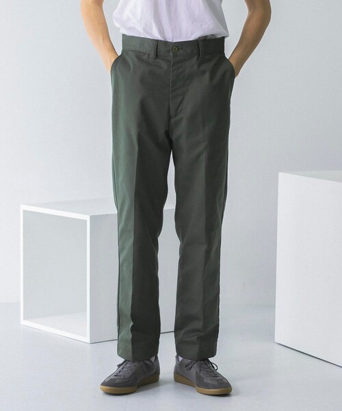 URBAN RESEARCH（アーバンリサーチ）の「JP MADE CHINO TROUSER（チノパンツ・メンズ・YELLOW/SAND BEIGE/KHAKI/BLACK/CHARCOAL・S/M/L/XL）」の4枚目の写真
