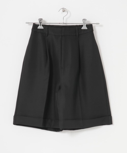 SENSE OF PLACE by URBAN RESEARCH（センスオブプレイスバイアーバンリサーチ）の「ターンバックハーフパンツ（その他パンツ・レディース・BLACK/Y.BEIGE・S/M）」の11枚目の写真