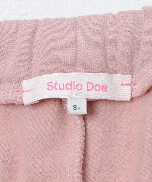 URBAN RESEARCH（アーバンリサーチ）の「Studio Doe　FLEECE SWEATPANTS（スウェットパンツ・レディース・PINK・S/S+）」の9枚目の写真