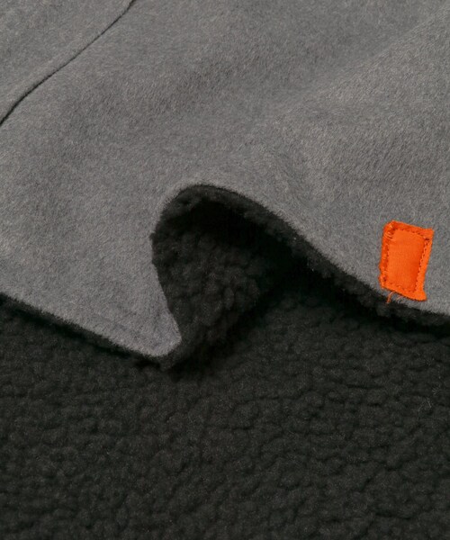 THE GOODLAND MARKET（ザグッドランドマーケット）の「TONY　Flannel Boa Jkt（ブルゾン・メンズ・BLK/GRY・L/XL）」の12枚目の写真