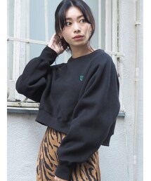 EVRIS | ショートスウェットTOPS(スウェット)