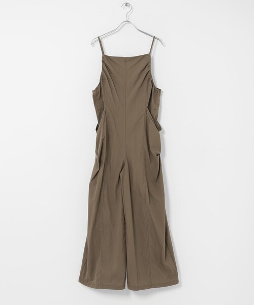 KBF（ケイビーエフ）の「ポケットディティールキャミサロペット（つなぎ/オールインワン・レディース・BLACK/BROWN/BEIGE・One）」の20枚目の写真