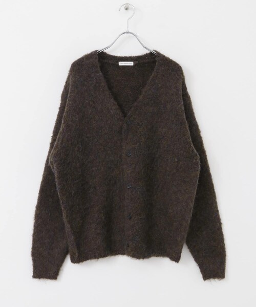 URBAN RESEARCH DOORS（アーバンリサーチドアーズ）の「MIXカラー ヘアリーニットカーディガン（カーディガン/ボレロ・メンズ・BLUE/BROWN/CHARCOAL・M/L）」の20枚目の写真
