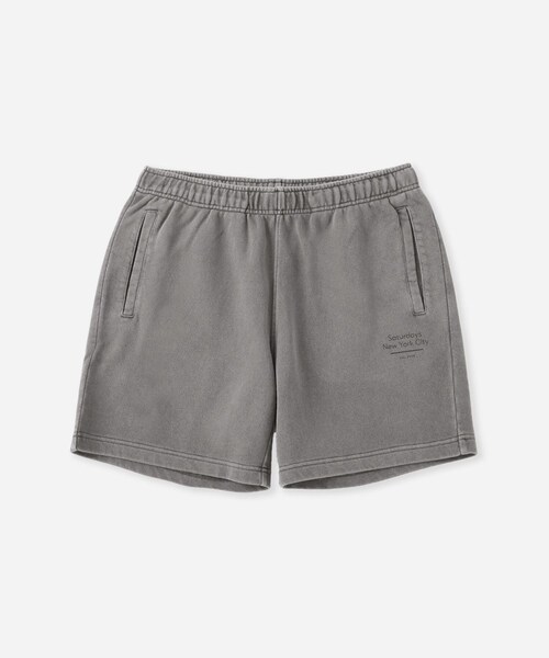 Saturdays NYC（サタデーズ ニューヨークシティ ）の「Austin Pigment Dyed Printed Short Pant（その他パンツ・レディース・チャコール/キナリ/グリーン・L/M/S/XL）」の17枚目の写真