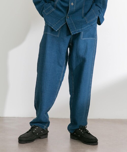 URBAN RESEARCH Sonny Label（アーバンリサーチサニーレーベル）の「WHEIR　イージーファティーグパンツ（デニムパンツ・メンズ・WA/NB・M/L）」の20枚目の写真