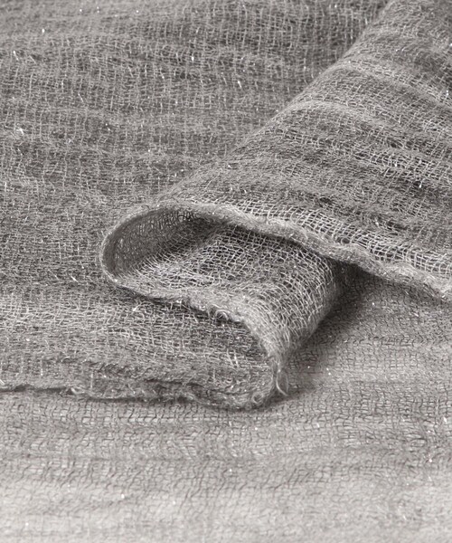 URBAN RESEARCH Sonny Label（アーバンリサーチサニーレーベル）の「イタリア製ラメストール（ストール/ショール・レディース・オフ/ミント/グレー・one）」の11枚目の写真