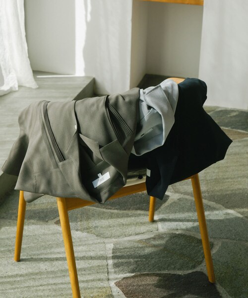 URBAN RESEARCH ROSSO（アーバンリサーチロッソ）の「『WEB限定』『セットアップ対応』パナマ風オープンカラー半袖シャツ（シャツ/ブラウス・メンズ・NAVY/WHITE/ICE GRAY/MOCHA/BLACK・M/L）」の15枚目の写真