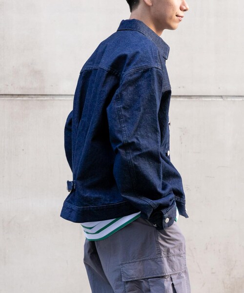 URBAN RESEARCH DOORS（アーバンリサーチドアーズ）の「FORK&SPOON　JFデニムジャケット（デニムジャケット・メンズ・ONEWASH/USED・4/5）」の5枚目の写真