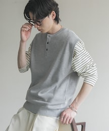 SENSE OF PLACE by URBAN RESEARCH | 『洗濯可』ヘンリーネックニットベスト(ベスト)