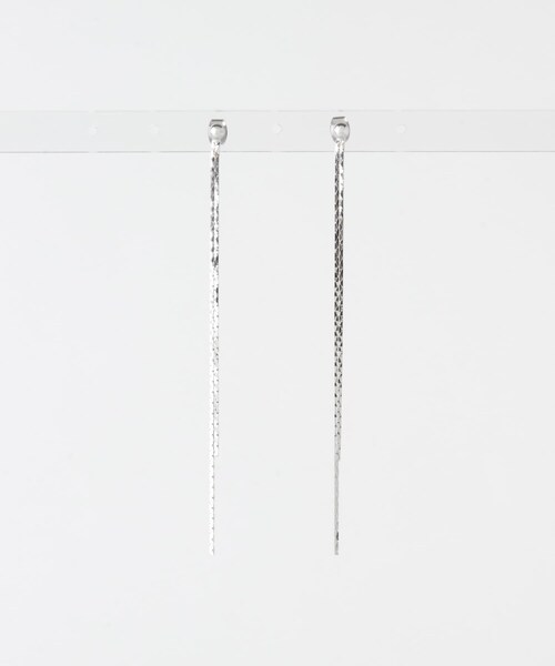 URBAN RESEARCH Sonny Label（アーバンリサーチサニーレーベル）の「二連チェーンピアス（ピアス（両耳用）・レディース・ゴールド/シルバー・one）」の4枚目の写真