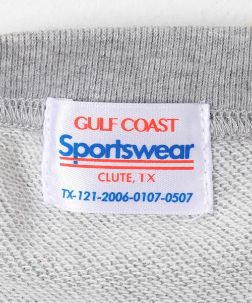 URBAN RESEARCH DOORS（アーバンリサーチドアーズ）の「『別注』Gulf Coast Sportswear×DOORS　グラフィックスウェット（スウェット・レディース・RED/NAVY・One）」の8枚目の写真