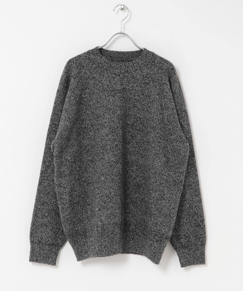 URBAN RESEARCH DOORS（アーバンリサーチドアーズ）の「YOKO SAKAMOTO　RAGLAN CREW NECK KNIT（ニット/セーター・メンズ・BLACK/BLK/GRY/CHARCOAL/BROWN・M/L）」の6枚目の写真
