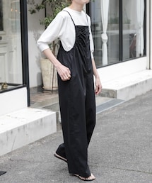 URBAN RESEARCH DOORS | FORK&SPOON サイドギャザーサロペット(サロペット/オーバーオール)