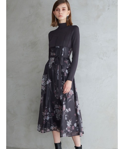 MERCURYDUO（マーキュリーデュオ）の「フラワードッキングコルセット