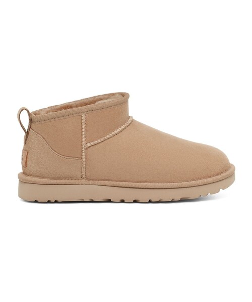 ADAM ET ROPE'（アダムエロペ）の「【UGG(アグ)】W CLASSIC ULTRA MINI（ブーツ・レディース・グレー/ベージュ・23/24/25）」の5枚目の写真