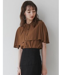 LAGUNAMOON | バイカラーボタンブラウス(シャツ/ブラウス)