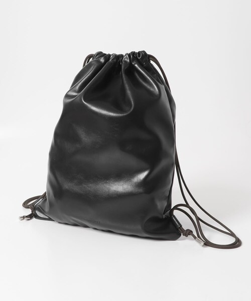 URBAN RESEARCH Sonny Label（アーバンリサーチサニーレーベル）の「エンボスロゴナップサック（バックパック/リュック・レディース・ブラック/アイボリー・one）」の22枚目の写真