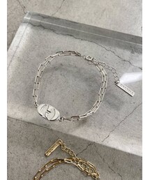 EMODA | ミニマルロゴチェーンブレスレット(ネックレス)