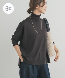 URBAN RESEARCH DOORS | ウォッシャブルウールタートルネックワイドプルオーバー(ニット/セーター)
