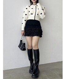 dazzlin | スーパーミニチラフリルスカパン(その他パンツ)