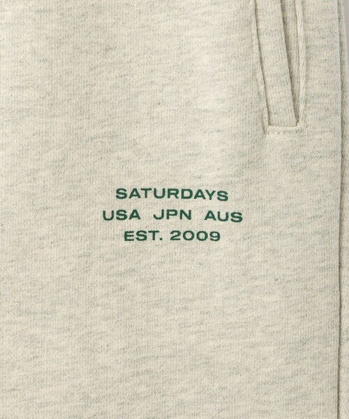 Saturdays NYC(サタデーズ ニューヨークシティ )の「Taka International Sweatpant(その他パンツ・レディース・ブラック/ライトグレー/ネイビー・L/M/S/XL)」の16枚目の写真