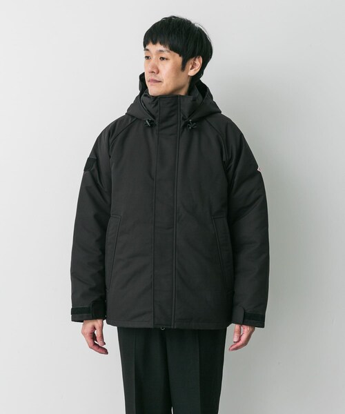 URBAN RESEARCH DOORS（アーバンリサーチドアーズ）の「DANTON　ARMY HOODED JACKET（その他アウター・メンズ・BLACK/LT.BEIGE/NAVY/IVORY/OLIVE/DK.BROWN・S/M/L/XL）」の15枚目の写真