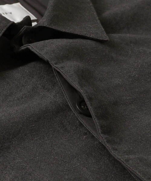 URBAN RESEARCH DOORS(アーバンリサーチドアーズ)の「UNIFY LINEN/WOOL Short Blouson∴(ブルゾン・レディース・CHARCOAL/ECRU・one)」の8枚目の写真