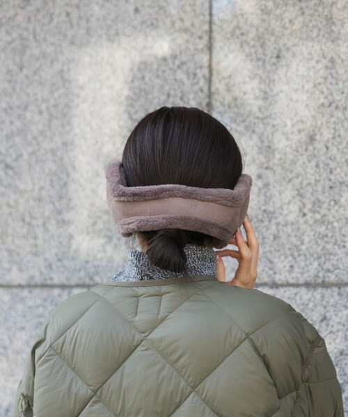 URBAN RESEARCH DOORS(アーバンリサーチドアーズ)の「イヤマフ(イヤーマフ・レディース・BLACK/GREGE・one)」の11枚目の写真