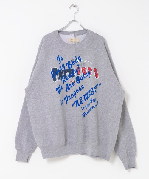 THE GOODLAND MARKET（ザグッドランドマーケット）の「77circa　make original frocky print reversible top（スウェット・レディース・gray1/gray2/gray3/gray4/gray5/gray6/navy1/navy2/navy3/navy4/navy5/navy6・one）」の10枚目の写真