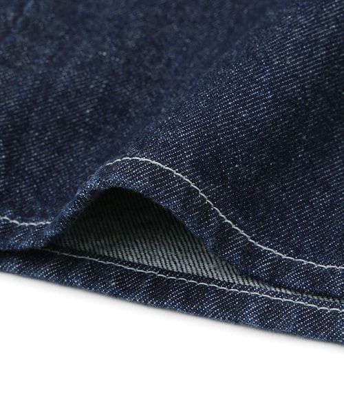 ADAM ET ROPE'(アダムエロペ)の「【KURO for SALON(クロ)】別注EASY TUCK DENIM INDIGO / デニムパンツ(デニムパンツ・レディース・ネイビー・0/1)」の17枚目の写真