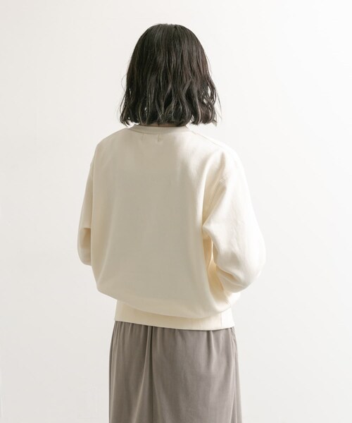URBAN RESEARCH DOORS（アーバンリサーチドアーズ）の「L.L.Bean　Crewneck Sweatshirts（Tシャツ/カットソー・レディース・ecru/birch/navy・M）」の8枚目の写真