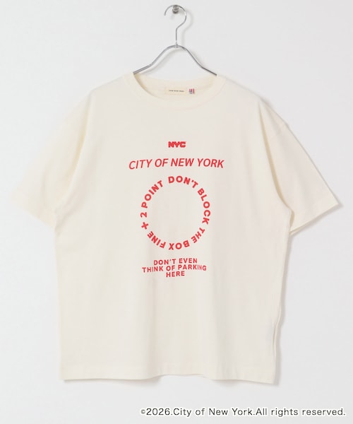 URBAN RESEARCH DOORS(アーバンリサーチドアーズ)の「GOOD ROCK SPEED NYC TSHIRTS(Tシャツ/カットソー・レディース・WHITE・One)」の1枚目の写真