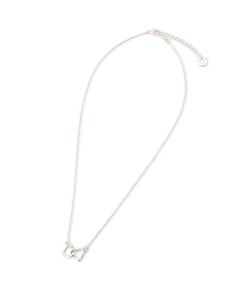 VIS(ビス)の「ダブルハートネックレス(ネックレス・レディース・ゴールド/シルバー・F)」の11枚目の写真