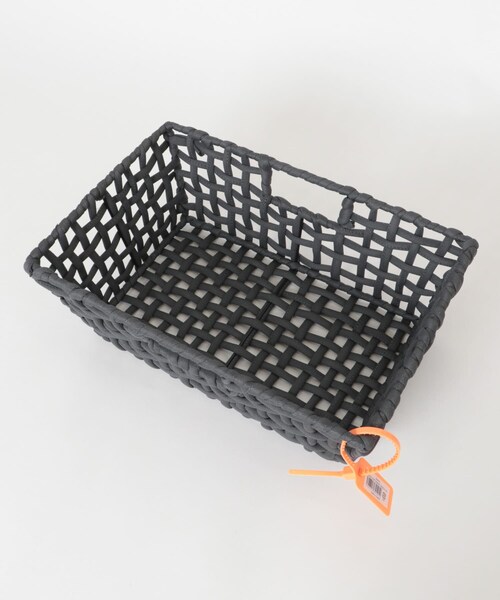 URBAN RESEARCH DOORS(アーバンリサーチドアーズ)の「BRID ROUGH KNIT BASKET WIDE S(収納グッズ・メンズ・GY/BE・S)」の11枚目の写真