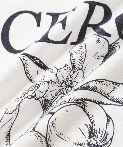 ADAM ET ROPE'（アダムエロペ）の「【GOOD ROCK SPEED】別注 ACEROLA LONG SLEEVE TEE（Tシャツ/カットソー・レディース・ホワイト/ネイビー/ピンク・F）」の22枚目の写真