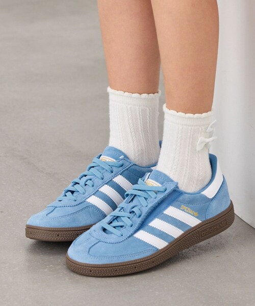 ROPE' PICNIC(ロペピクニック)の「【KIDS/キッズ】【adidas/アディダス】HANDBALL SPEZIAL CF EL C(スニーカー・キッズ・サックス・18/19/20/21)」の22枚目の写真