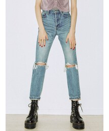 jouetie | ベーシックダメージボーイズデニム(デニムパンツ)