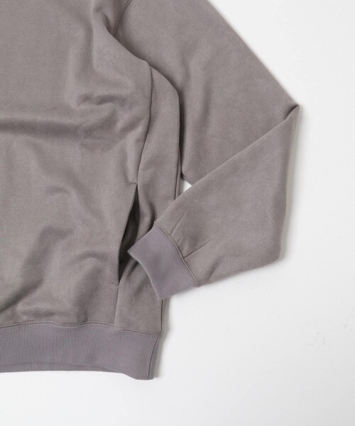 URBAN RESEARCH Sonny Label（アーバンリサーチサニーレーベル）の「クリーミータッチクルーネックプルオーバー（スウェット・メンズ・グレージュ/チャコール/ブルー・M/L/XL）」の13枚目の写真