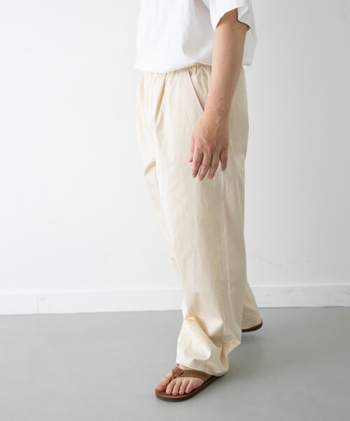 URBAN RESEARCH Sonny Label(アーバンリサーチサニーレーベル)の「タイプライターイージーワイドパンツ(その他パンツ・メンズ・オフ/ブラック/カーキ・M/L)」の7枚目の写真