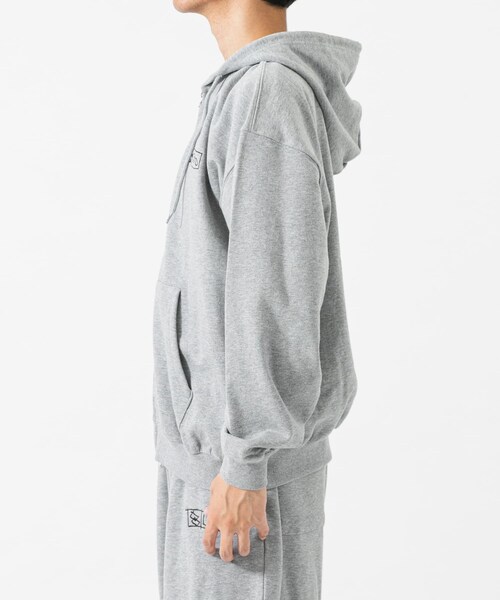 URBAN RESEARCH（アーバンリサーチ）の「LOTTO　itteki LOGO ZIP HOODIE（パーカー・メンズ・BLACK/GRAY・M/L/XL/XXL）」の11枚目の写真