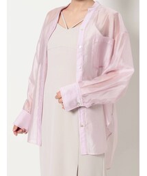 MERCURYDUO | バックタックスキッパーシアーシャツ(シャツ/ブラウス)