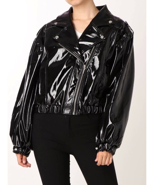 jouetie（ジュエティ）の「ルーズライダース（その他アウター・レディース・クリア/ブラック/ブルー/グレー/レッド・M）」の3枚目の写真