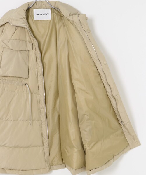 URBAN RESEARCH（アーバンリサーチ）の「VACHEMENT　down jacket（その他アウター・レディース・GREEN/BEIGE/BLACK・FREE）」の12枚目の写真