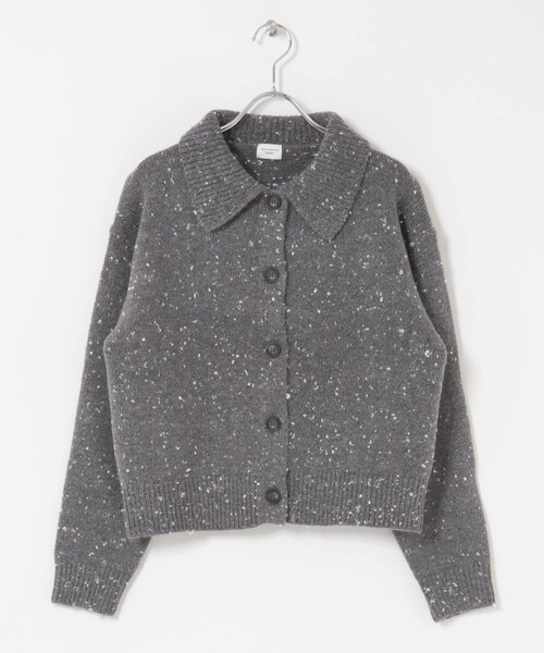 URBAN RESEARCH DOORS（アーバンリサーチドアーズ）の「ネップヤーンカーディガン（カーディガン/ボレロ・レディース・BEIGE/GRAY・Free）」の14枚目の写真
