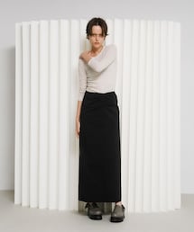 LAATO | sleek long skirt(スカート)